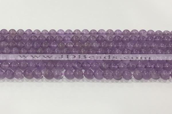 CNA1230 15.5 inches 6mm round lavender amethyst gemstone beads