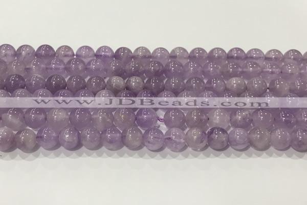 CNA1231 15.5 inches 8mm round lavender amethyst gemstone beads