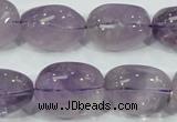 CNA203 15.5 inches 14*20mm nugget natural amethyst beads