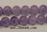 CNA300 15.5 inches 8mm round natural lavender amethyst beads