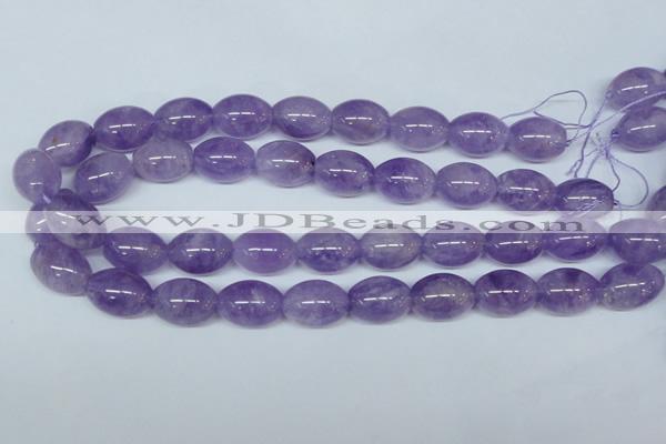 CNA415 15.5 inches 15*20mm rice natural lavender amethyst beads