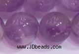 CNA957 15.5 inches 14mm round natural lavender amethyst beads