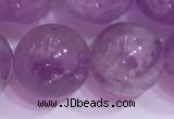 CNA958 15.5 inches 16mm round natural lavender amethyst beads