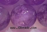 CNA960 15.5 inches 20mm round natural lavender amethyst beads