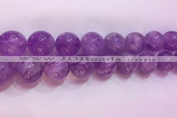 CNA960 15.5 inches 20mm round natural lavender amethyst beads