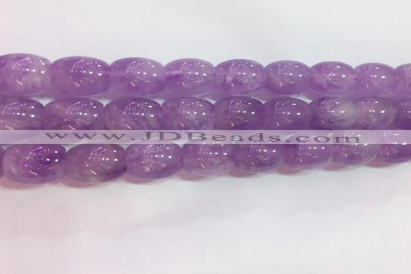 CNA977 15.5 inches 12*16mm drum natural lavender amethyst beads