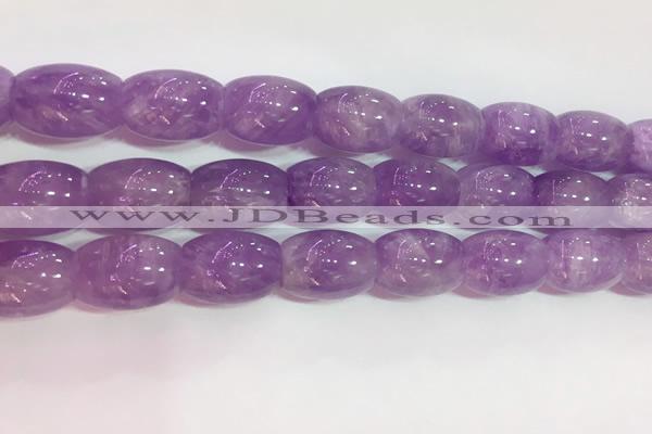 CNA979 15.5 inches 15*20mm drum natural lavender amethyst beads