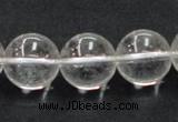 CNC06 15.5 inches 16mm round grade AB natural white crystal beads