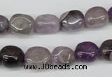 CNG04 15.5 inches 9*12mm nuggets amethyst gemstone beads