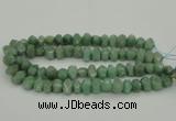 CNG1030 10*14mm - 13*18mm faceted nuggets green aventurine beads