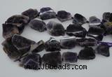 CNG1076 15.5 inches 18*25mm - 35*40mm nuggets amethyst beads