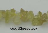 CNG1117 15.5 inches 8*12mm - 13*18mm nuggets lemon quartz beads