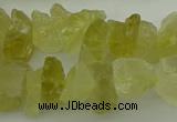 CNG1134 15.5 inches 8*12mm - 13*18mm nuggets lemon quartz beads