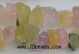 CNG1139 15.5 inches 8*12mm - 13*18mm nuggets mixed quartz beads