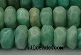 CNG1183 15.5 inches 6*14mm - 8*14mm nuggets amazonite beads