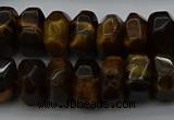 CNG1185 15.5 inches 6*14mm - 8*14mm nuggets yellow tiger eye beads