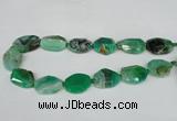 CNG1204 15.5 inches 20*30mm - 25*35mm freeform agate beads