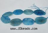 CNG1214 15.5 inches 25*40mm - 30*45mm freeform agate beads