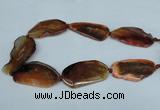 CNG1235 15.5 inches 25*40mm - 30*55mm freeform agate beads