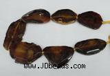 CNG1243 15.5 inches 30*50mm - 40*60mm freeform agate beads