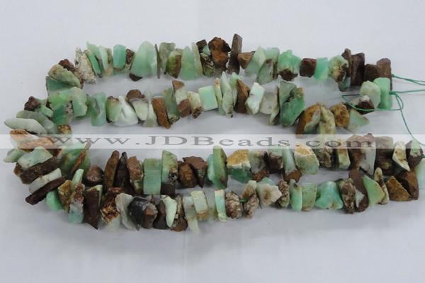 CNG1316 15.5 inches 12*16mm - 15*20mm nuggets australia chrysoprase beads