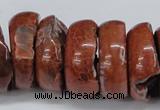 CNG1462 15.5 inches 11*30mm - 13*30mm nuggets agate gemstone beads