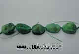 CNG1515 8 inches 20*30mm - 25*35mm freeform agate beads