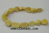 CNG1518 8 inches 12*16mm - 15*22mm freeform agate beads