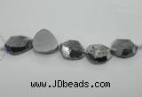 CNG1530 8 inches 22*30mm - 30*40mm freeform agate beads