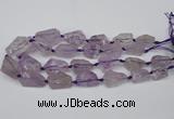 CNG1704 15.5 inches 15*20mm - 18*35mm nuggets amethyst beads