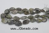 CNG1715 15.5 inches 15*20mm - 20*30mm nuggets labradorite beads