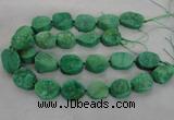 CNG2415 15.5 inches 22*28mm - 28*35mm freeform agate beads