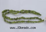 CNG2537 4*6mm – 6*10mm nuggets peridot beads wholesale