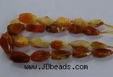 CNG2731 15.5 inches 15*30mm - 20*40mm nuggets agate beads