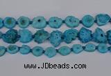 CNG2764 15.5 inches 15*20mm - 25*30mm freeform druzy agate beads