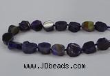 CNG2769 15.5 inches 20*22mm - 22*26mm freeform agate beads