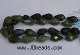 CNG2832 15.5 inches 18*25mm - 18*30mm faceted teardrop labradorite beads