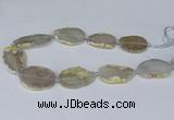 CNG2948 15.5 inches 22*30mm - 30*45mm freeform agate beads