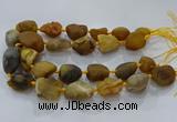 CNG3000 15.5 inches 15*20mm - 22*30mm nuggets agate beads