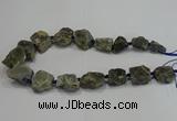 CNG3008 15.5 inches 15*20mm - 22*30mm nuggets labradorite beads