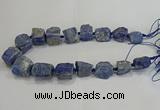 CNG3009 15.5 inches 15*20mm - 22*30mm nuggets lapis lazuli beads