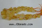 CNG3017 15.5 inches 15*20mm - 22*30mm nuggets citrine beads