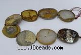 CNG3030 15.5 inches 35*40mm - 45*50mm freeform druzy agate beads