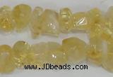 CNG314 15.5 inches 10*14mm nuggets citrine gemstone beads wholesale