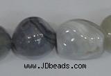 CNG315 15.5 inches 18*22mm nuggets botswana agate beads wholesale