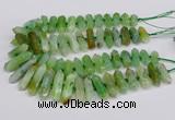 CNG3226 15.5 inches 10*20mm - 12*40mm faceted nuggets agate beads