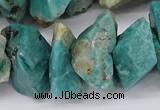 CNG3246 15.5 inches 25*35mm - 30*40mm nuggets amazonite beads