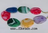 CNG3355 15.5 inches 40*50mm - 45*60mm freeform agate beads