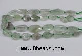 CNG3534 15.5 inches 15*20mm - 20*30mm freeform green quartz beads