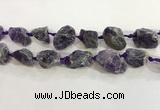 CNG3566 15.5 inches 18*20mm - 25*30mm nuggets rough amethyst beads